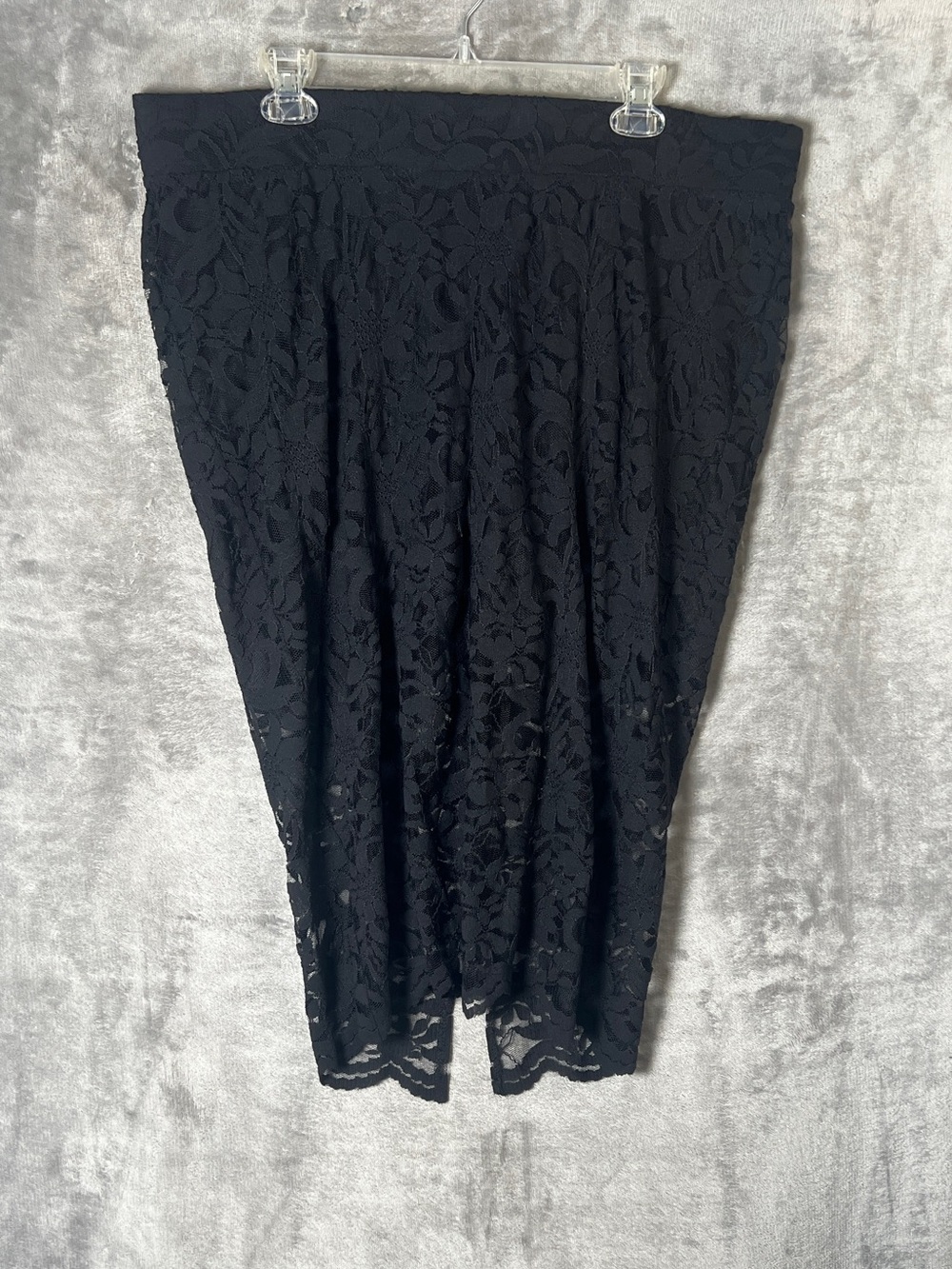 torrid Black Lace Pencil Skirt